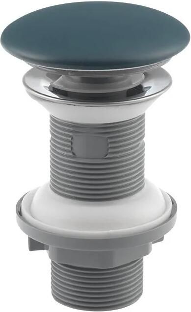 Isvea Universal keramische clickwaste met overloop mat petrol