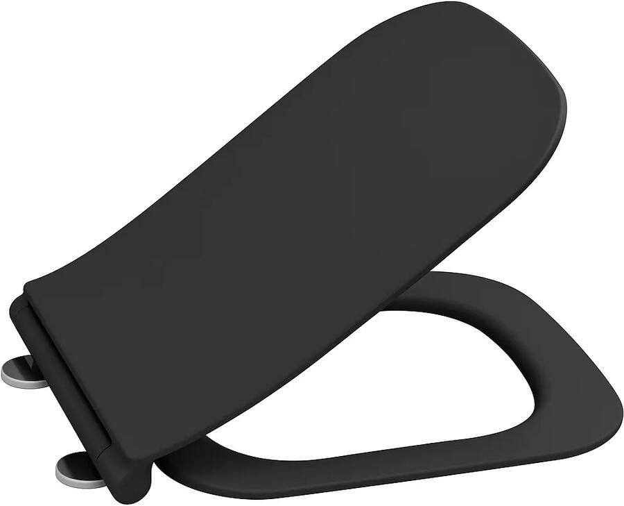 Isvea Vea toiletzitting softclose zwart mat