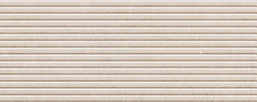 Jabo Borneo Sand wandtegel streep 30x75cm gerectificeerd