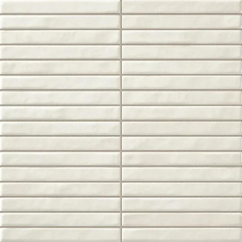 Jabo Pencil Kromo Bone mozaïektegel 35x35cm