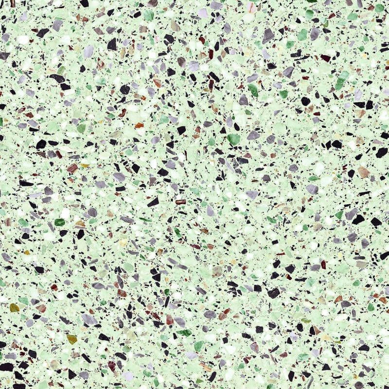 Jabo Medley Leaf terrazzo vloertegel 60x60cm gerectificeerd