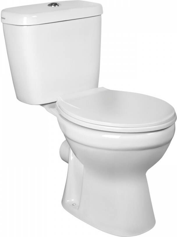 Overblijvend lastig aanvulling Kerra C-Clear toilet met zitting diepspoel wit PK - Sanitair.nl