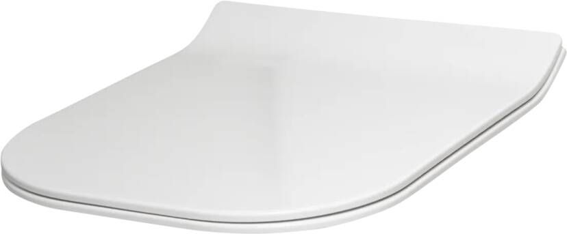 Kerra Kamet softclose toiletzitting met quick release wit glans