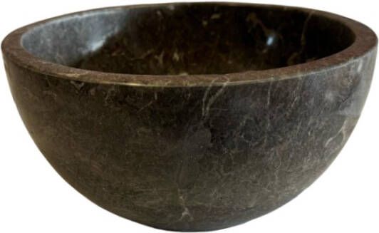 Lambini Designs Colorno fonteinkom marmer 20cm mokka brown