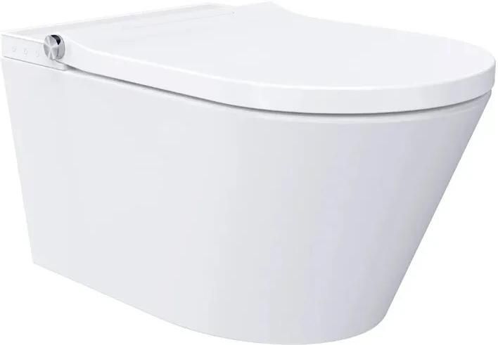 Lambini Designs Deluxe randloze douche wc met softclose zitting wit