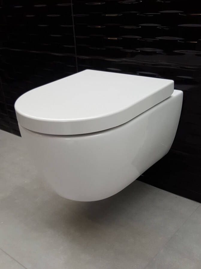 Lambini Designs Sub randloos toiletpot incl. softclose zitting