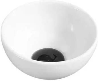 Lambini Designs Tirano fonteinkom keramiek 20cm wit glans