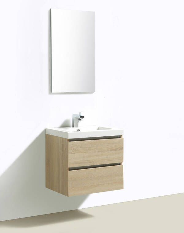 Lambini Designs Trend Line badkamermeubel light wood 60cm