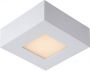 Lucide Brice-Led Plafonnière Badkamer LED 1x8W 3000K IP44 Wit - Thumbnail 1