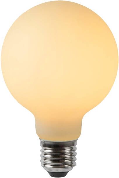 Lucide Bulb dimbare LED lamp 2700K E27 5W 8cm opaal