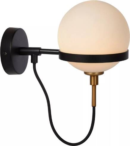 Lucide Feline wandlamp 35W zwart