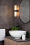 Lucide Jesse Wandlamp Badkamer 2xG9 IP44 Zwart - Thumbnail 1