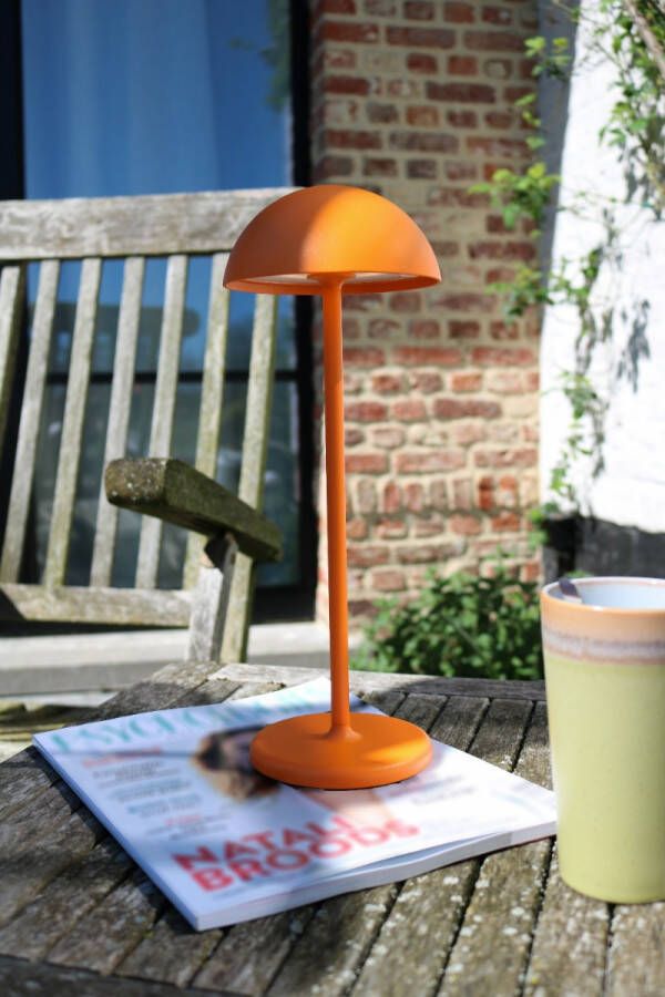 Lucide Joy oplaadbare lamp 1.5W 30x12cm oranje