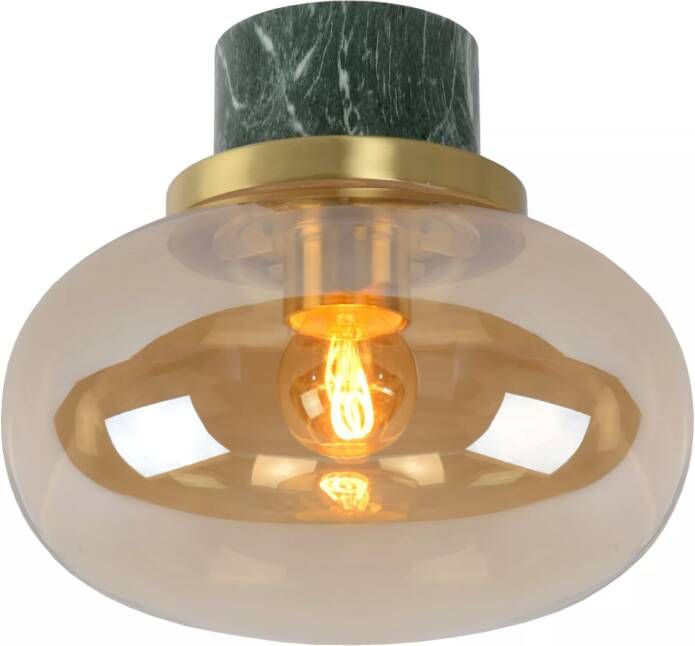 Lucide Lorena plafondlamp 23cm 40W groen donker