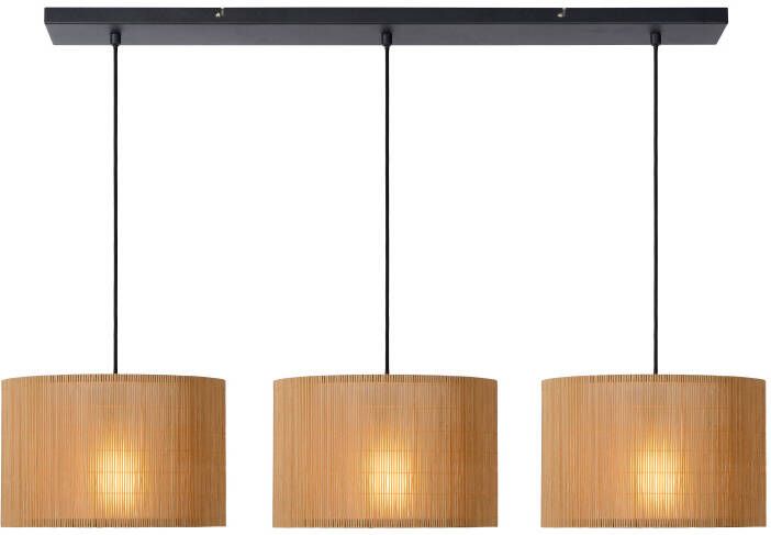 Lucide Magius hanglamp 113x32cm E27 rotan