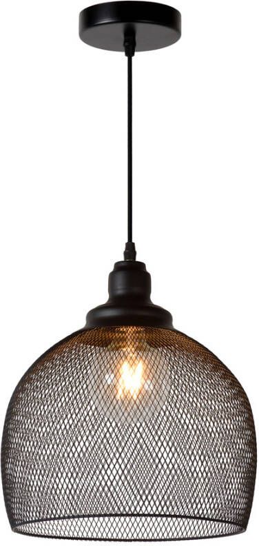 Lucide Mesh hanglamp 28cm 1x E27 zwart