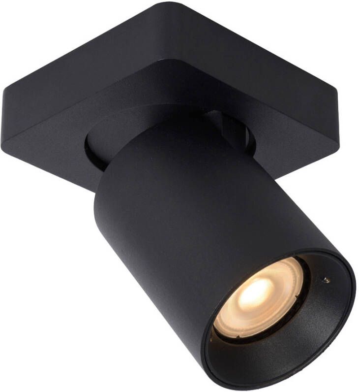 Lucide Nigel plafondlamp 1x 5W zwart