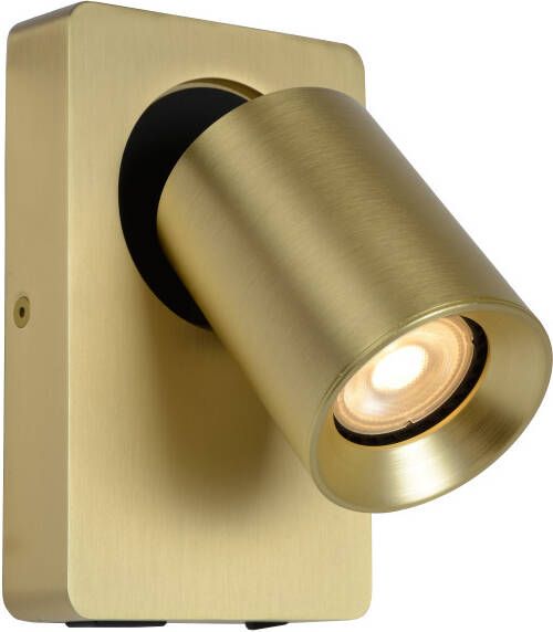 Lucide Nigel wandlamp 1x 5W goud mat