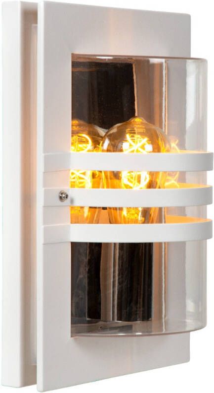 Lucide Privas wandlamp 60W 33x22cm wit