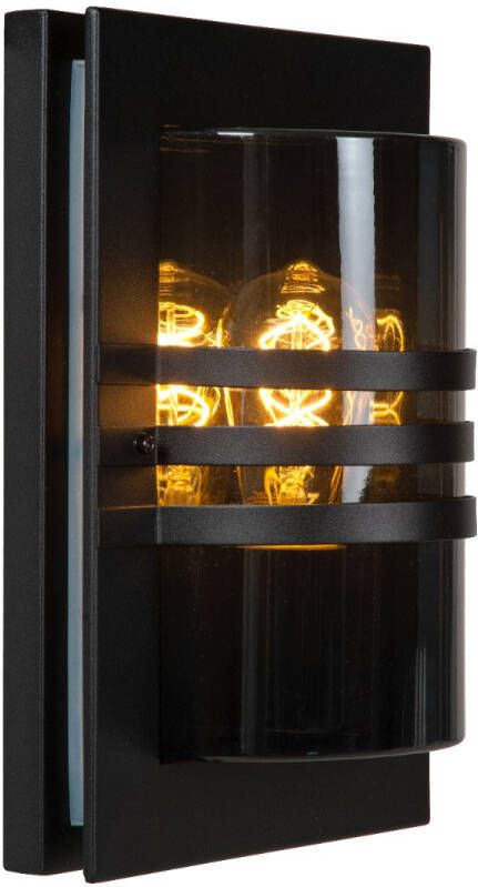 Lucide Privas wandlamp 60W 33x22cm zwart