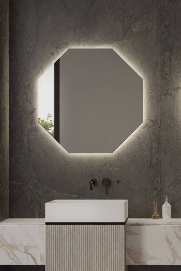 Martens Design Stockholm spiegel met LED verlichting en touch bediening 80cm