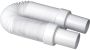 WALRAVEN McAlpine Flexibele afvoerbuis 40mm x 40mm(spie x spie ) 900mm lengte PP wit(voor alle sifon modellen ) - Thumbnail 2