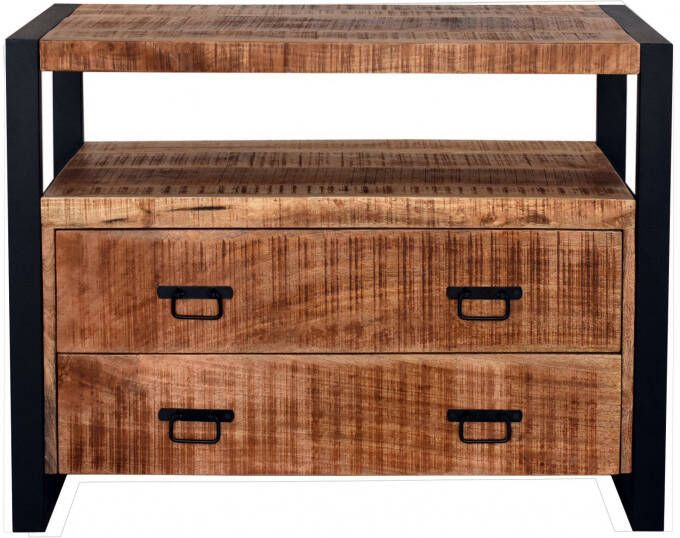 MD Interior Woodz badkamermeubel 100x45cm mangohout zonder kom