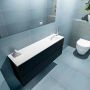 Mondiaz ADA Toiletmeubel 120x30x50cm met 1 kraangaten 2 lades urban mat Wastafel Lex rechts Solid Surface Wit FK75341765 - Thumbnail 3