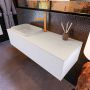Mondiaz ERIN 120cm badmeubelset onderkast kleur Cale met 1 lade Wastafel RIDGE links 1 kraangat kleur Linen ERIN12457 - Thumbnail 2