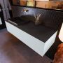 Mondiaz ERIN 120cm badmeubelset onderkast kleur Clay met 1 lade Wastafel RIDGE links zonder kraangaten kleur Urban ERIN10890 - Thumbnail 2