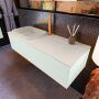 Mondiaz ERIN 120cm badmeubelset onderkast kleur Greey met 1 lade Wastafel RIDGE links 1 kraangat kleur Linen ERIN12355 - Thumbnail 2