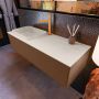 Mondiaz ERIN 120cm badmeubelset onderkast kleur Rust met 1 lade Wastafel RIDGE links 1 kraangat kleur Linen ERIN12559 - Thumbnail 2