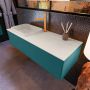 Mondiaz ERIN 120cm badmeubelset onderkast kleur Smag met 1 lade Wastafel RIDGE links 1 kraangat kleur Linen ERIN12695 - Thumbnail 2