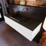 Mondiaz ERIN 120cm badmeubelset onderkast kleur Talc met 1 lade Wastafel RIDGE midden zonder kraangaten kleur Urban ERIN10753 - Thumbnail 2