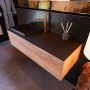 Mondiaz Badkamermeubelset Erin 120 cm met 1 Lade met RIDGE Wastafel Links Urban met 1 kraangat Greeploos Mat Washed Oak - Thumbnail 2