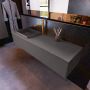 Mondiaz Badkamermeubelset Erin 150 cm met 1 Lade met RIDGE Wastafel Links Dark grey met 1 kraangat Greeploos Mat Dark Grey - Thumbnail 2