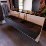 Mondiaz ERIN 200cm badmeubelset onderkast kleur Antracite met 2 lades Wastafel RIDGE dubbel 2 kraangaten kleur Urban ERIN11292 - Thumbnail 2