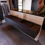 Mondiaz ERIN 200cm badmeubelset onderkast kleur Antracite met 2 lades Wastafel RIDGE rechts 1 kraangat kleur Urban ERIN11291 - Thumbnail 2
