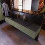 Mondiaz ERIN 200cm badmeubelset onderkast kleur Army met 2 lades Wastafel RIDGE links 1 kraangat kleur Urban ERIN11052 - Thumbnail 2