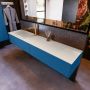 Mondiaz ERIN 200cm badmeubelset onderkast kleur Jeans met 2 lades Wastafel RIDGE links 1 kraangat kleur Linen ERIN12650 - Thumbnail 2