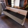 Mondiaz ERIN 200cm badmeubelset onderkast kleur Smoke met 2 lades Wastafel RIDGE links zonder kraangaten kleur Urban ERIN10947 - Thumbnail 2