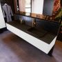 Mondiaz ERIN 200cm badmeubelset onderkast kleur Talc met 2 lades Wastafel RIDGE rechts 1 kraangat kleur Urban ERIN10781 - Thumbnail 2