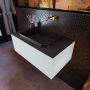 Mondiaz ERIN 80cm badmeubelset onderkast kleur Clay met 1 lade Wastafel RIDGE midden zonder kraangaten kleur Urban ERIN10885 - Thumbnail 2