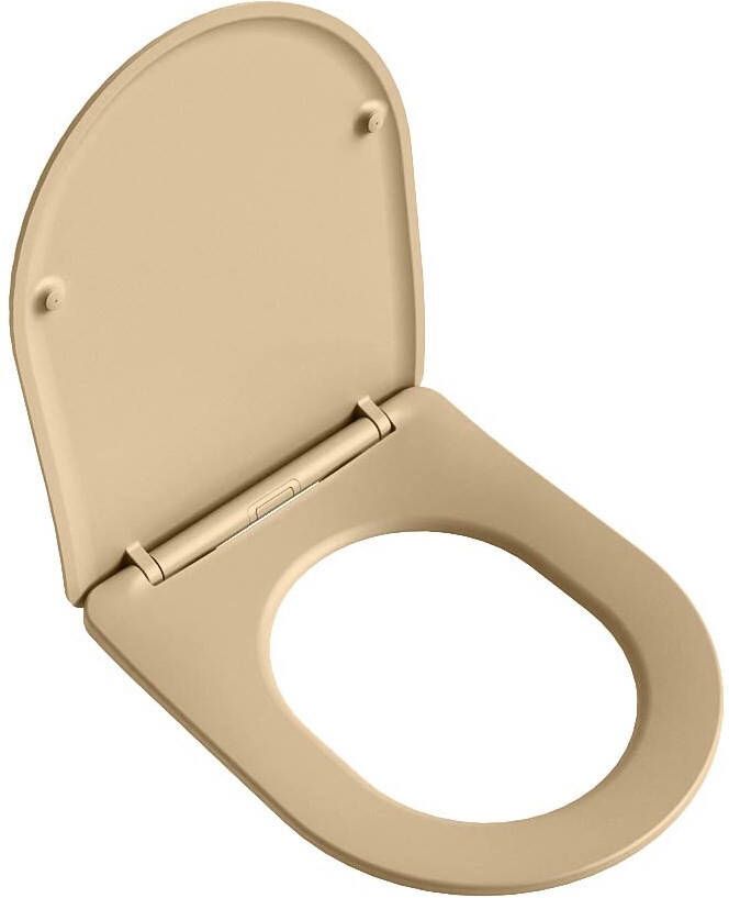 Mondiaz Lavie toiletzitting met softclose en quick release sand