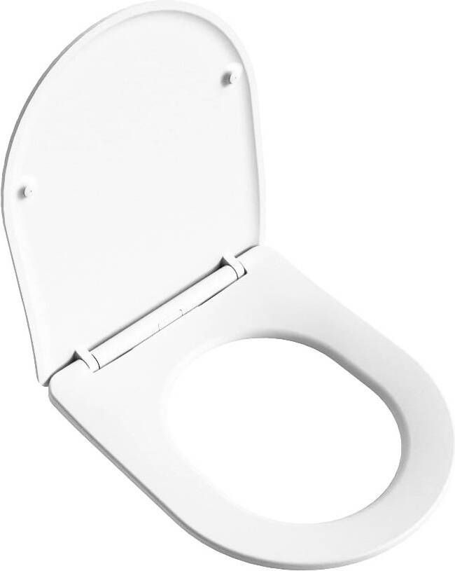 Mondiaz Lavie toiletzitting met softclose en quick release talc