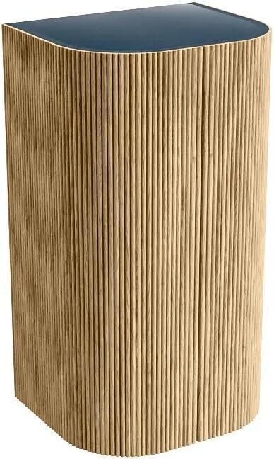 Mondiaz Kurve kolomkast met 2 deuren 45x37.5x80cm eiken