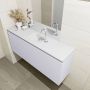 Mondiaz OLAN Toiletmeubel 120x30x40cm met 1 kraangaten 1 lades cale mat Wastafel Lex midden Solid Surface Wit FK75342660 - Thumbnail 3