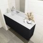 Mondiaz OLAN Toiletmeubel 120x30x40cm met 1 kraangaten 1 lades urban mat Wastafel Lex links Solid Surface Wit FK75342459 - Thumbnail 3