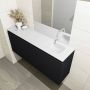 Mondiaz OLAN Toiletmeubel 120x30x40cm met 0 kraangaten 1 lades urban mat Wastafel Lex rechts Solid Surface Wit FK75342462 - Thumbnail 3