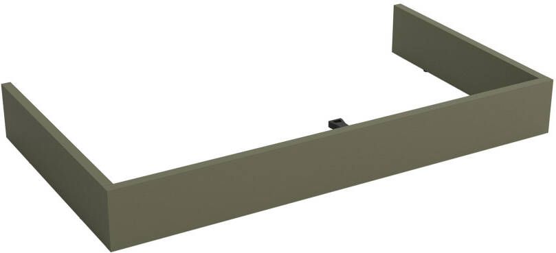 Muebles plint voor badkamermeubel 100cm legergroen